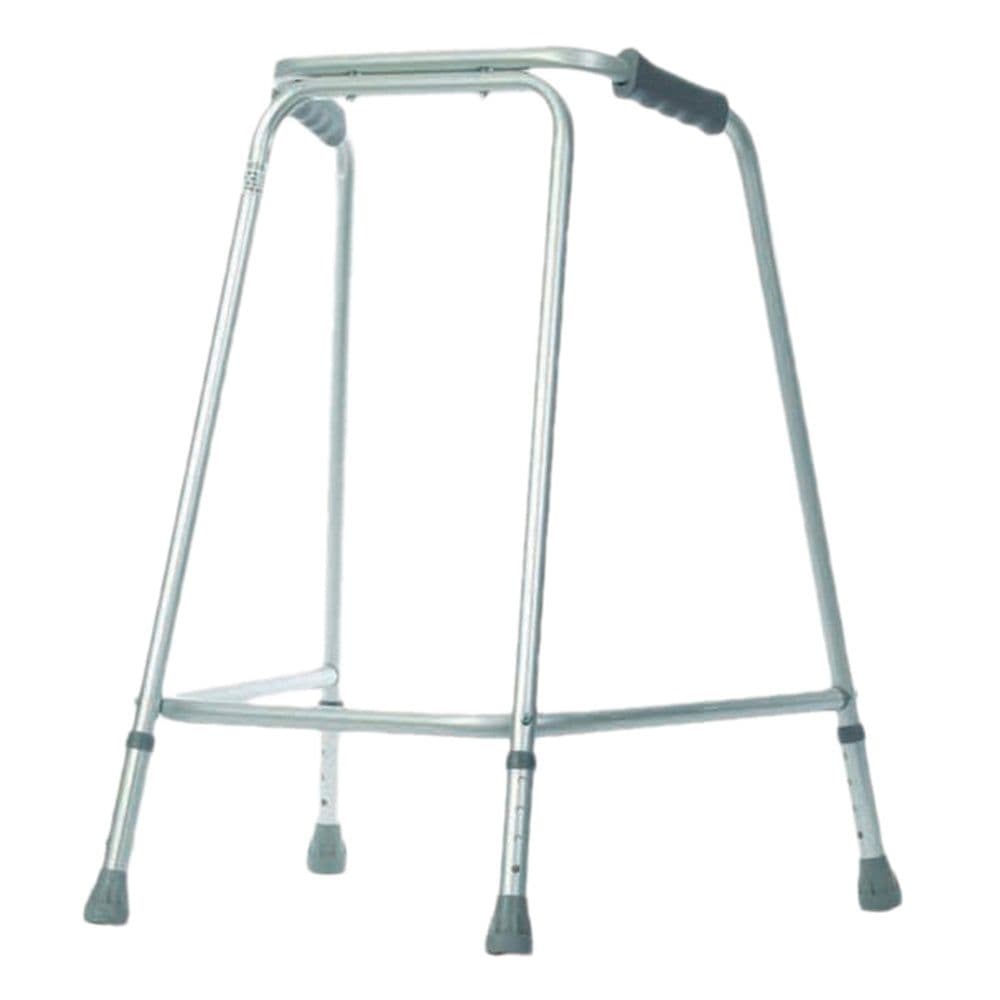 Lightweight Aluminium Walking Frame - 860 to 960mm Adjustable Height - Large