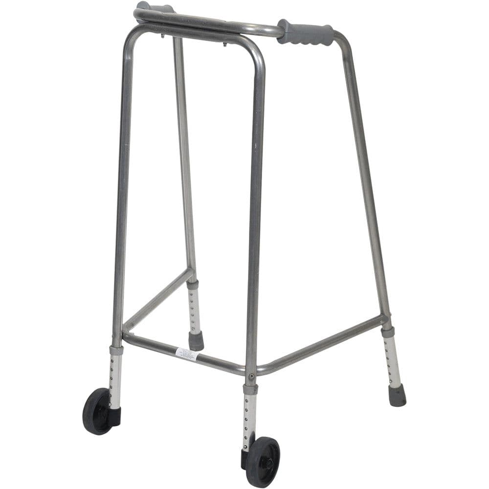 Lightweight Aluminium Walking Frame Wheels 690 to 790 Height Extra Large