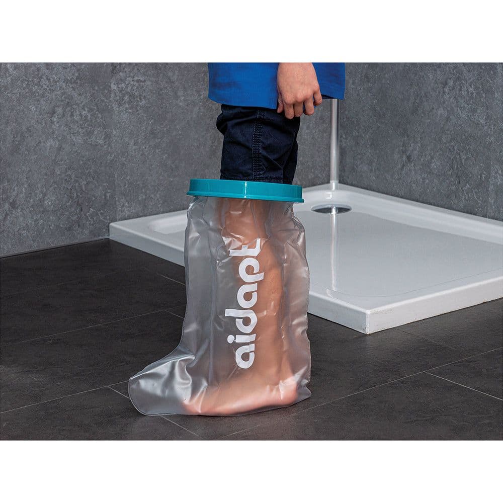 Foot Cast Protector Neoprene Seal Full Length Foot Leg Bandage Cover