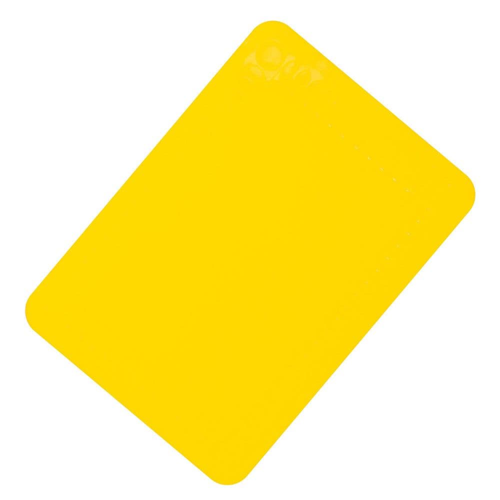Yellow Silicone Anti Slip Table Mat - 250 x 180mm - Dishwasher Safe Dining Mat