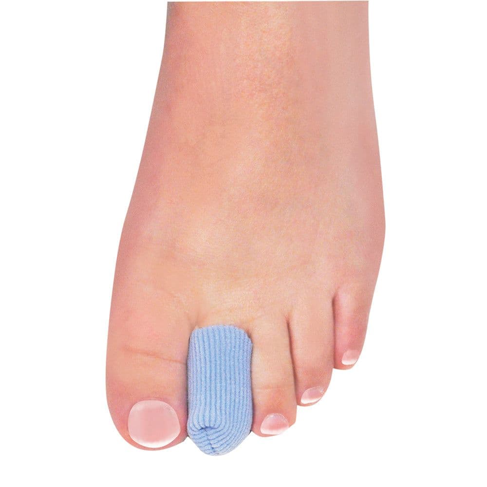 6 Pk Large Antibacterial Digital Caps Cut to Protective Cushioning