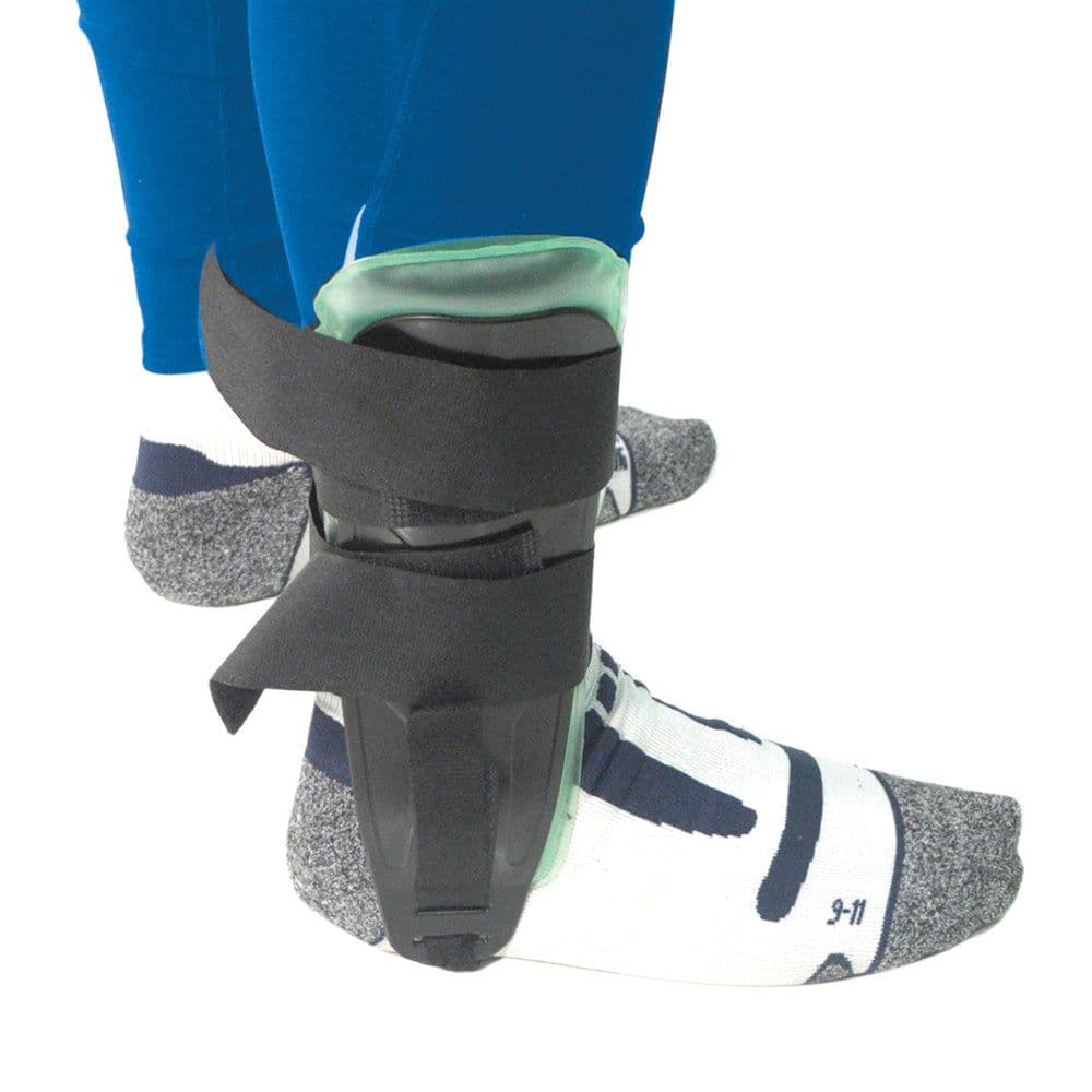Universal Air Gel Ankle Brace Adjustable Heel Strap Heat Therapy Gel Pads