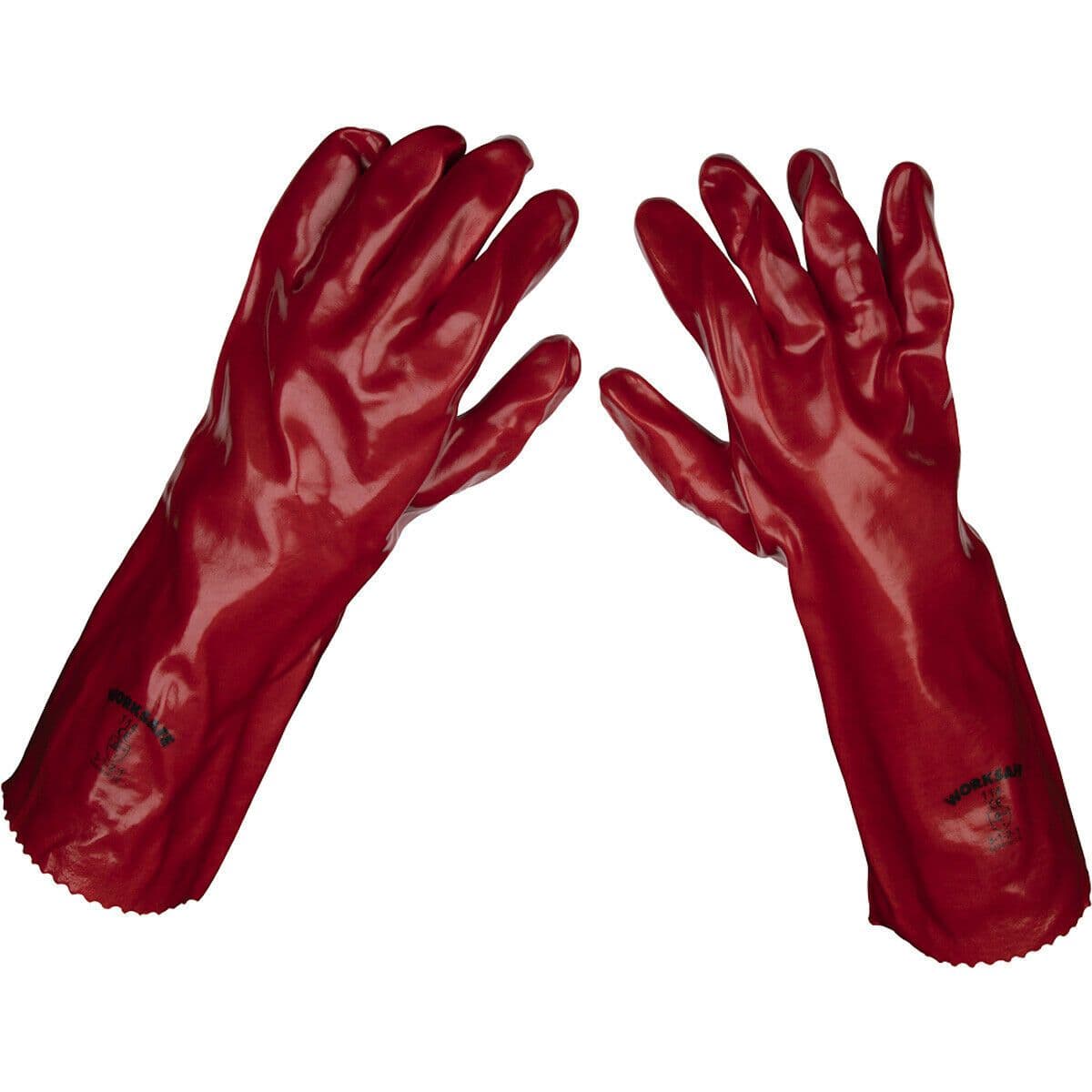PAIR PVC Gauntlets Forearm Protection 450mm Waterproof Protection