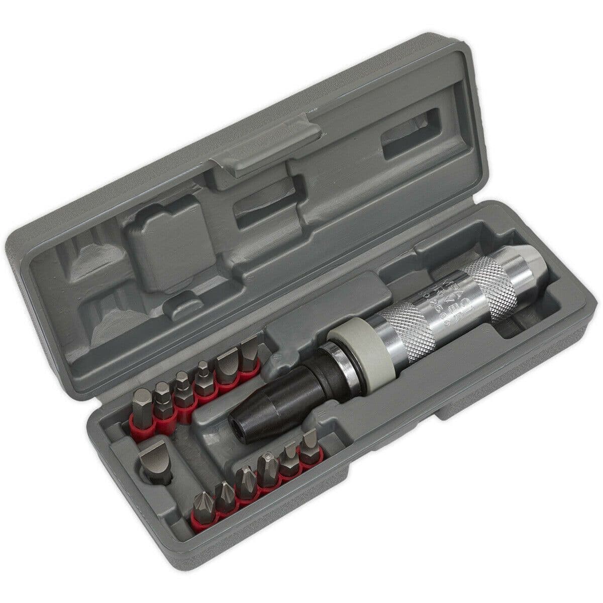 15 PACK Heavy Duty Impact Driver Set Manual Tight Screw Remover Knurled Grip