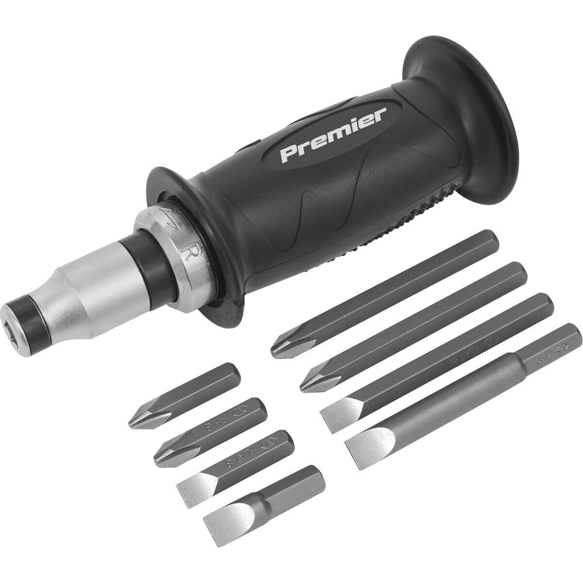 10 PACK Impact Driver Set Manual Tight Screw Remover Hammer Strike Hand Guard