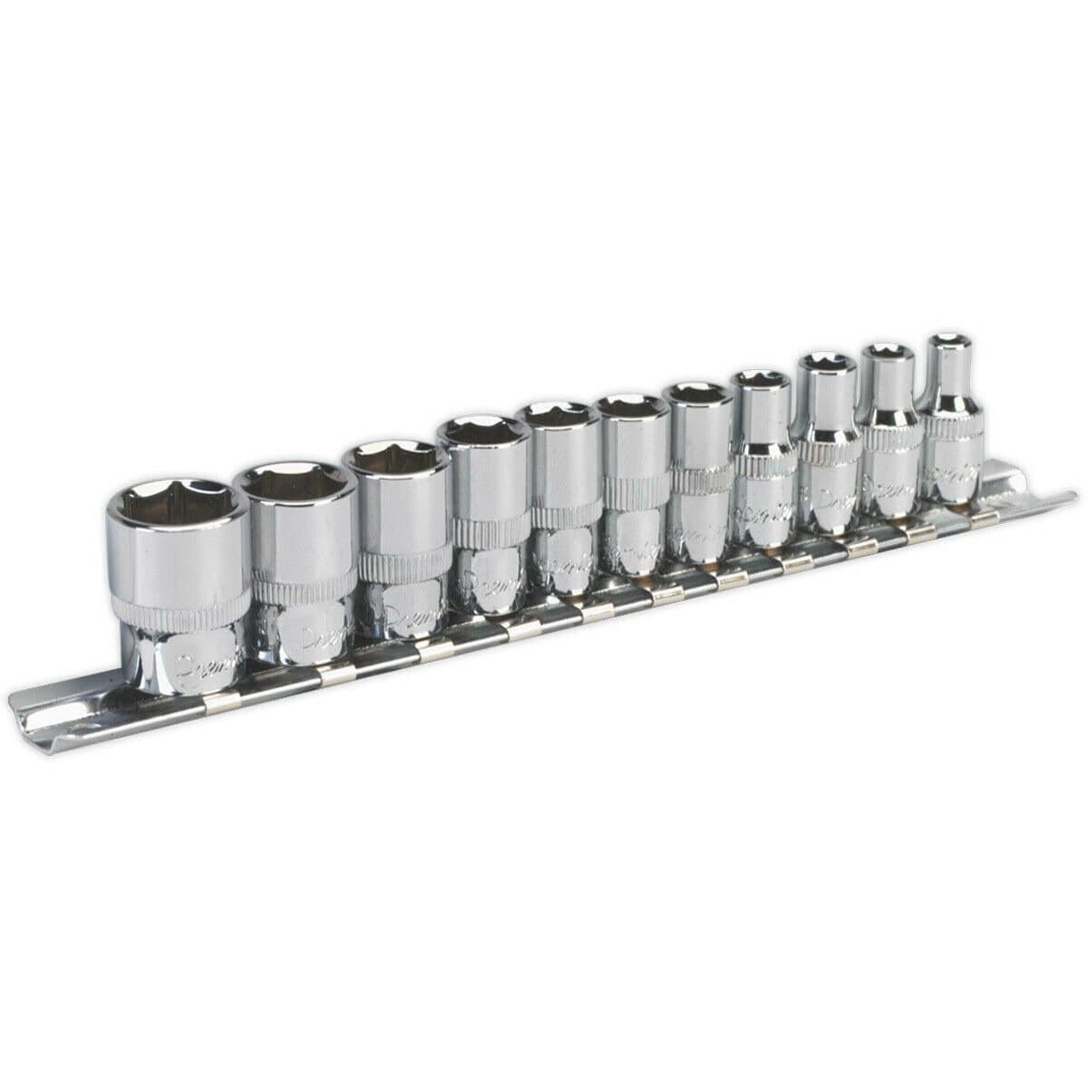 11 PACK Socket Set 1 4" Imperial Square Drive 6 Point Sockets HIGH TORQUE