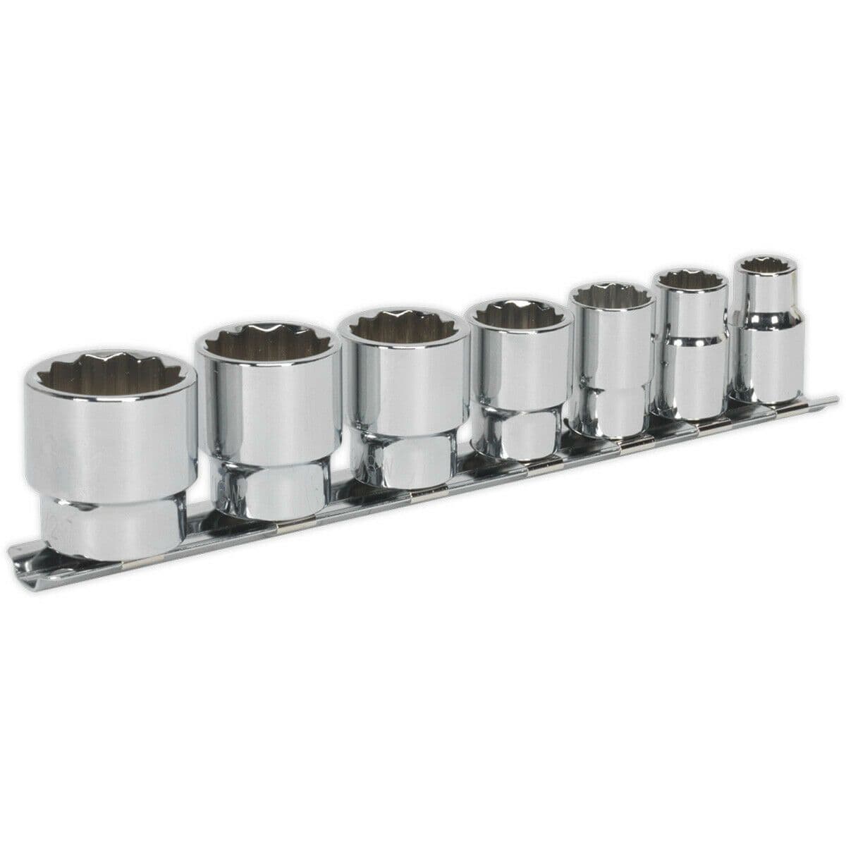 7 PACK Whitworth Socket Set 3 8" Imperial Square Drive 12 Point HIGH TORQUE