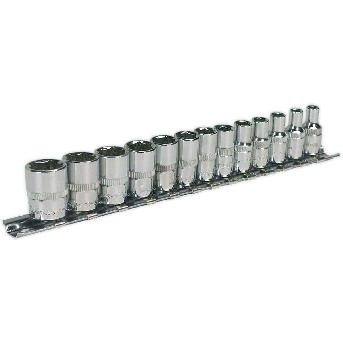 13 PACK Socket Set - 1/4" Metric Square Drive - 6 Point WallDrive High Torque