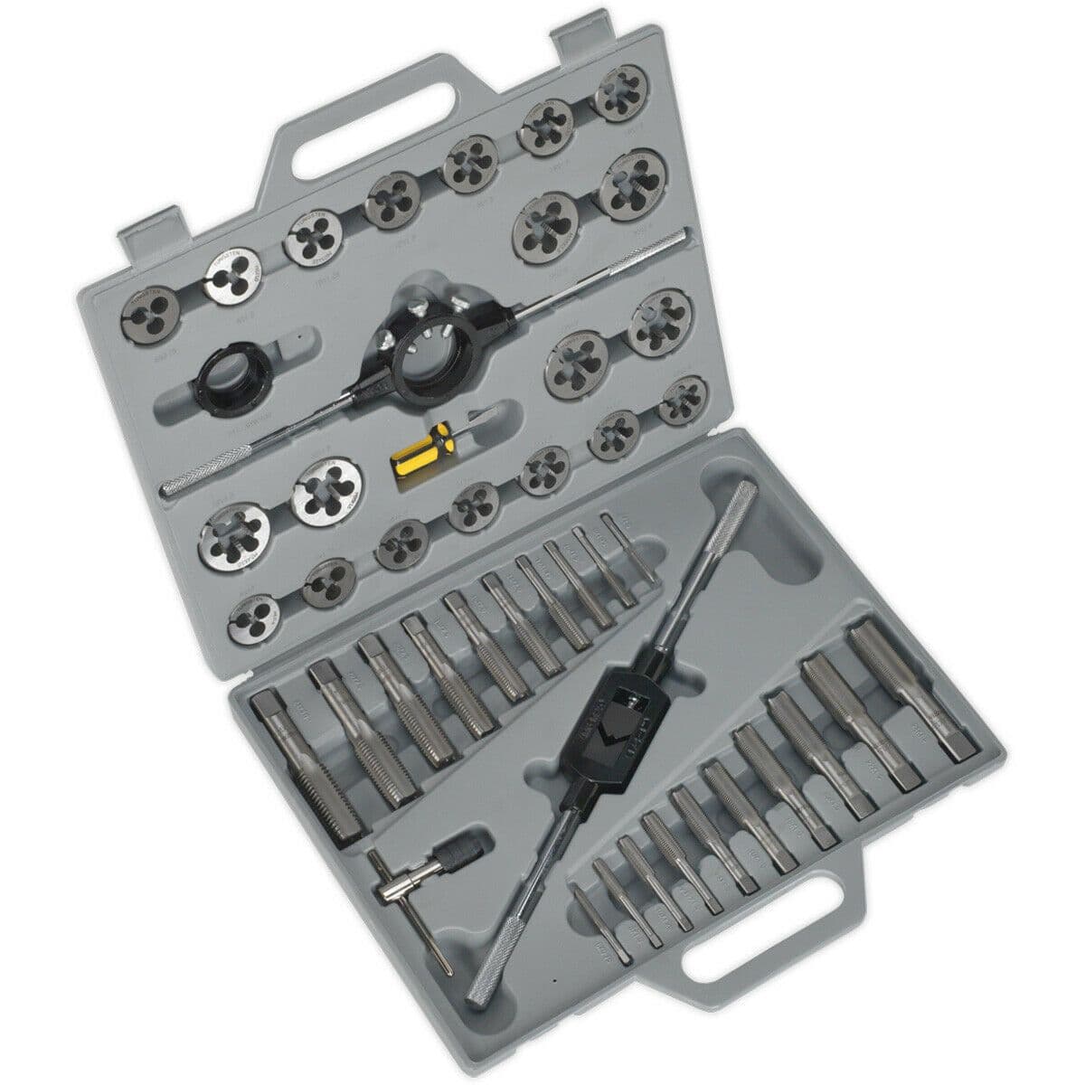 45pc Metric Tap & Split Die Set M6 to M24 Manual Bar & Socket Threading Tool