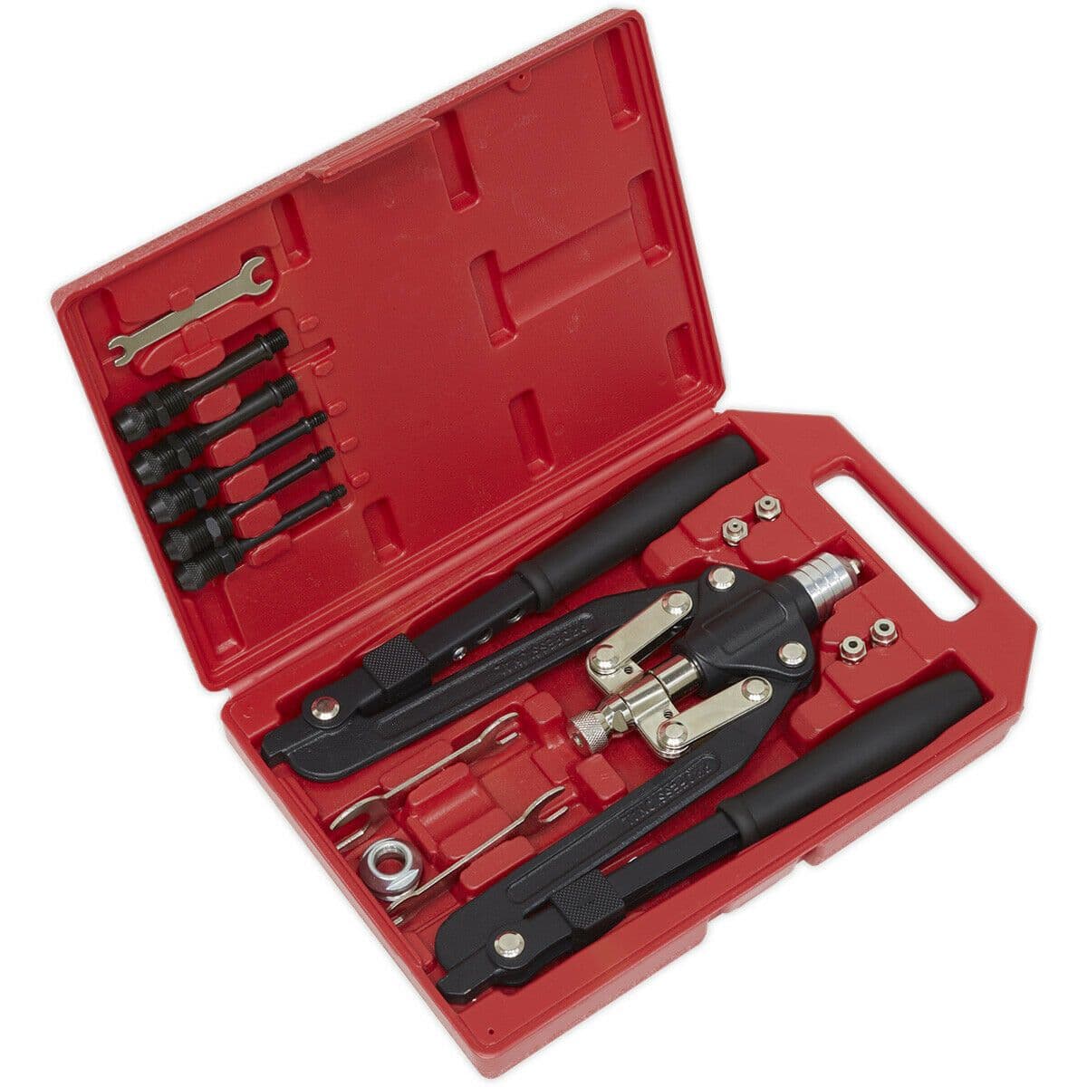 Rivet & Threaded Nut Rivet Kit Premium Adjustable Nozzle Hand Rivet Gun to M10