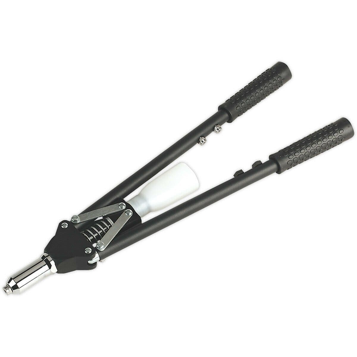 Heavy Duty Long Arm Riveter Collection Bowl Adjustable Nozzle Rivet Gun