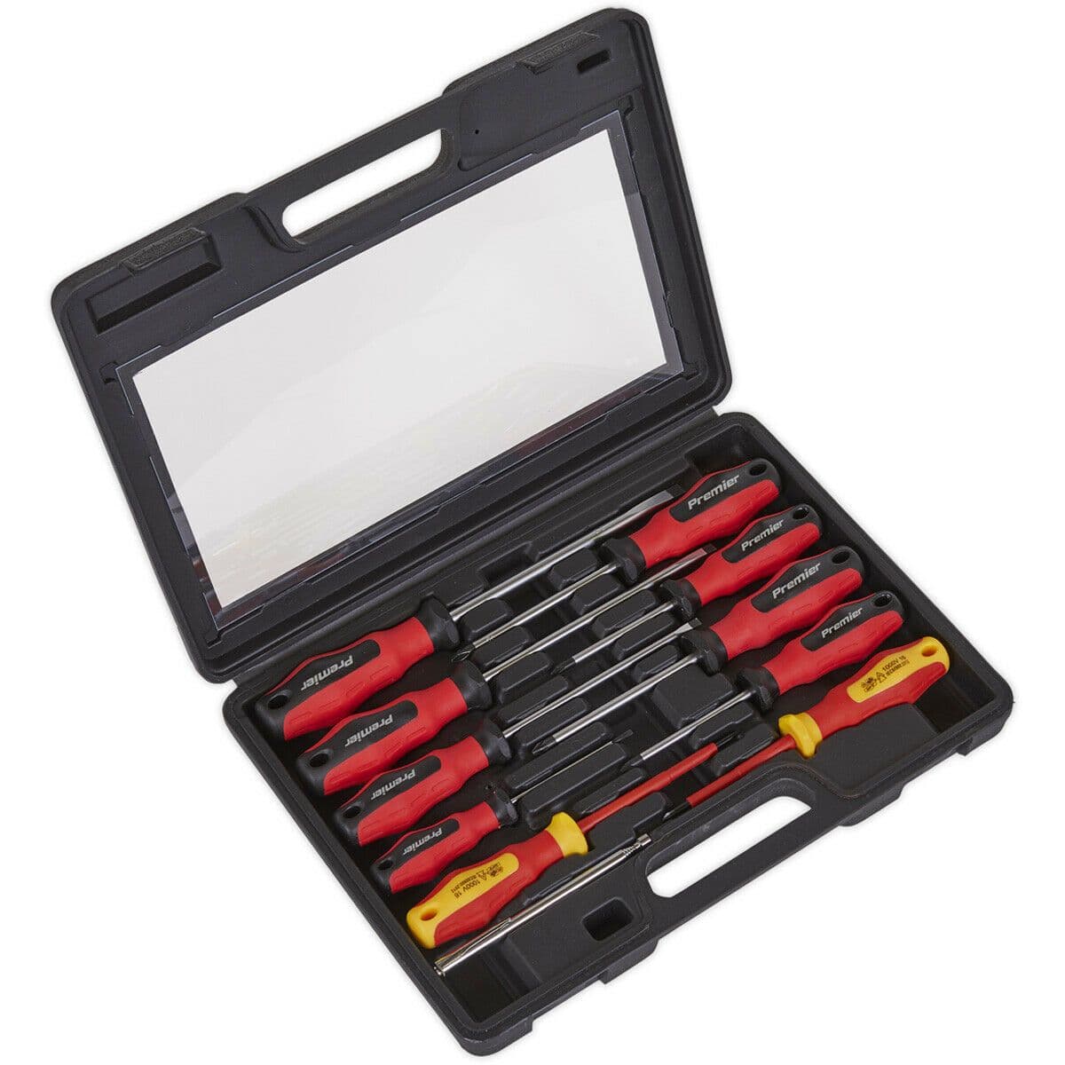 11 PACK Premium S2 Steel Soft Grip Screwdriver Set Slotted Phillips POZI & VDE
