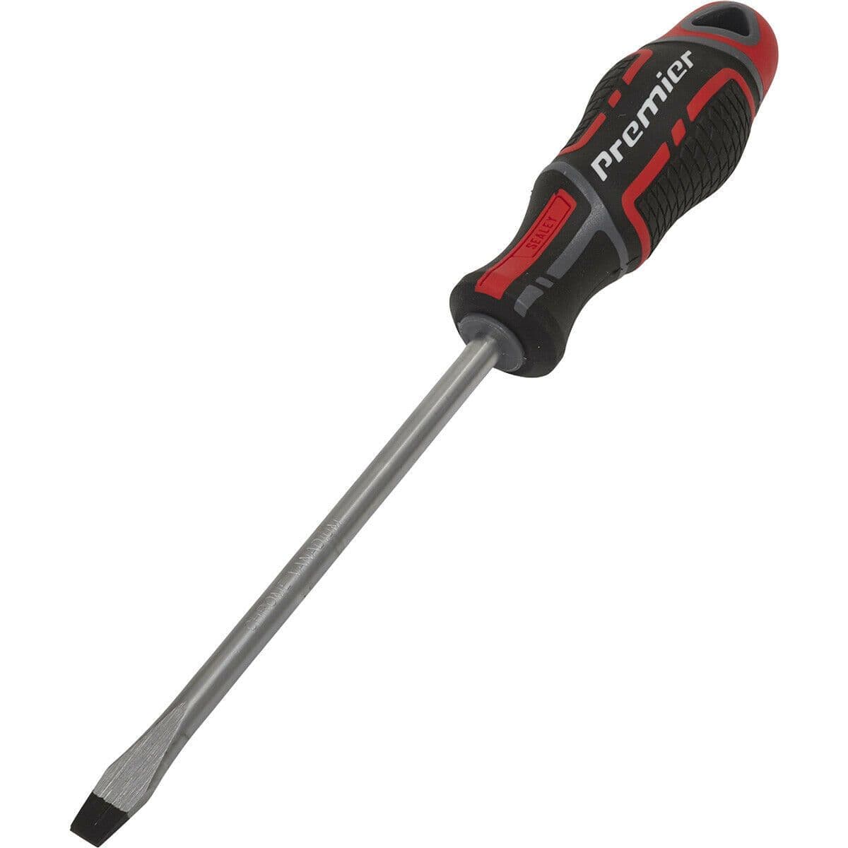 PREMIUM Slotted 8 x 150mm Screwdriver Ergonomic Soft Grip Magnetic Tip