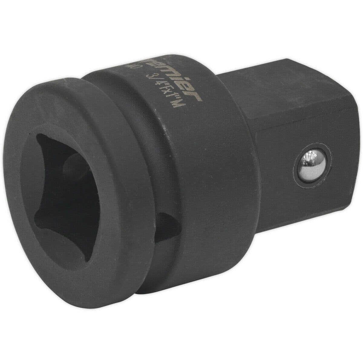 Impact Socket Adaptor 3 4" Sq Drive Female to 1" Sq Drive Male Drop Forged
