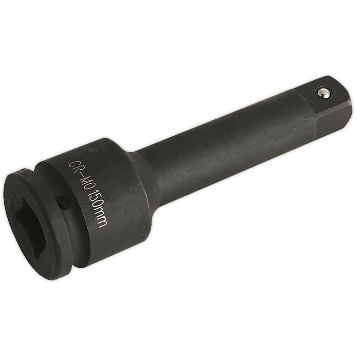 150mm Steel Impact Extension Bar 3 4" Sq Drive Spring Ball Socket Retainer