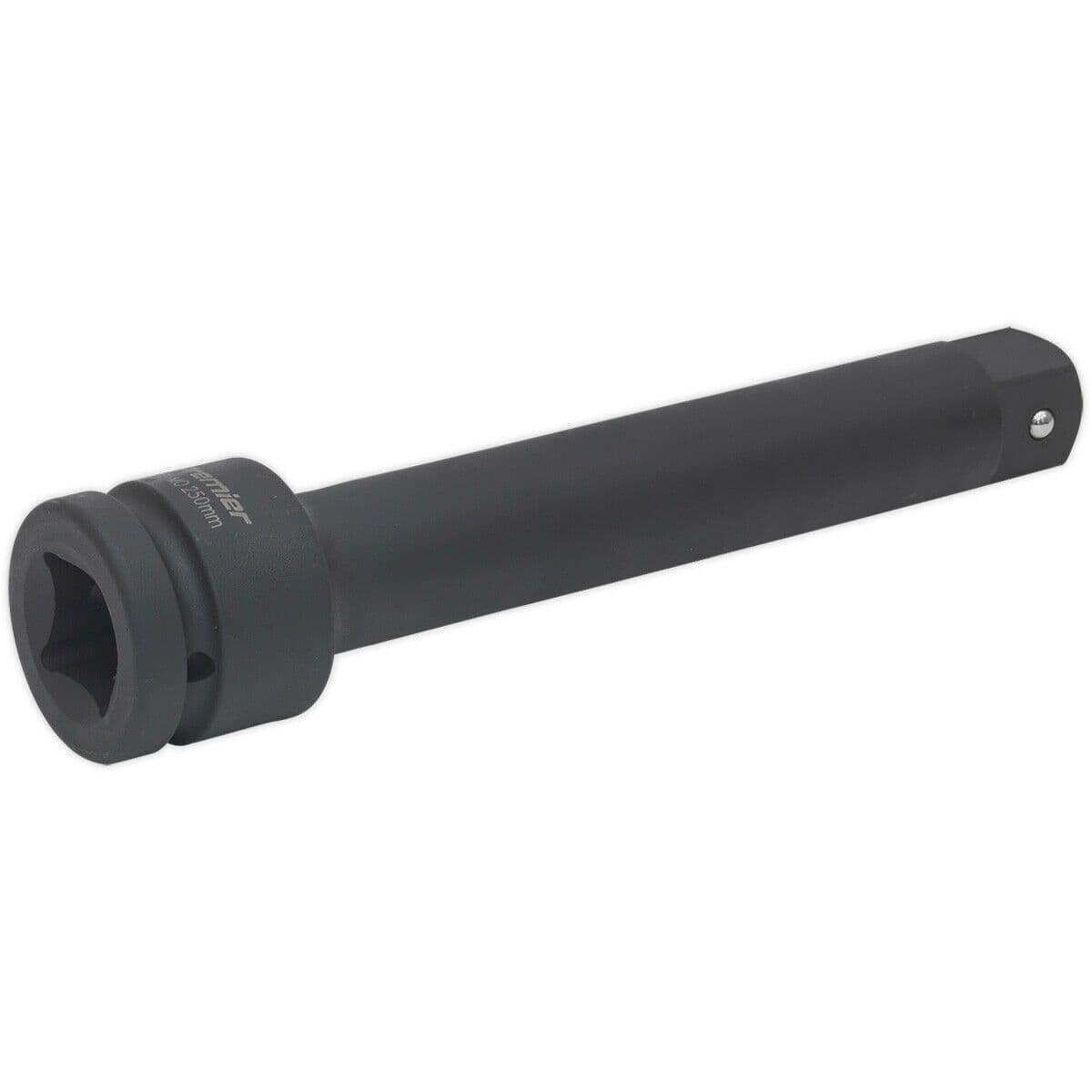 250mm Steel Impact Extension Bar 1" Sq Drive Spring Ball Socket Retainer