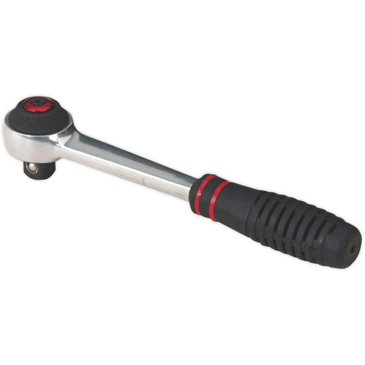 72 Tooth Ratchet Wrench 1 4 Inch Sq Drive Rubber Grip Handled Steel Wrench