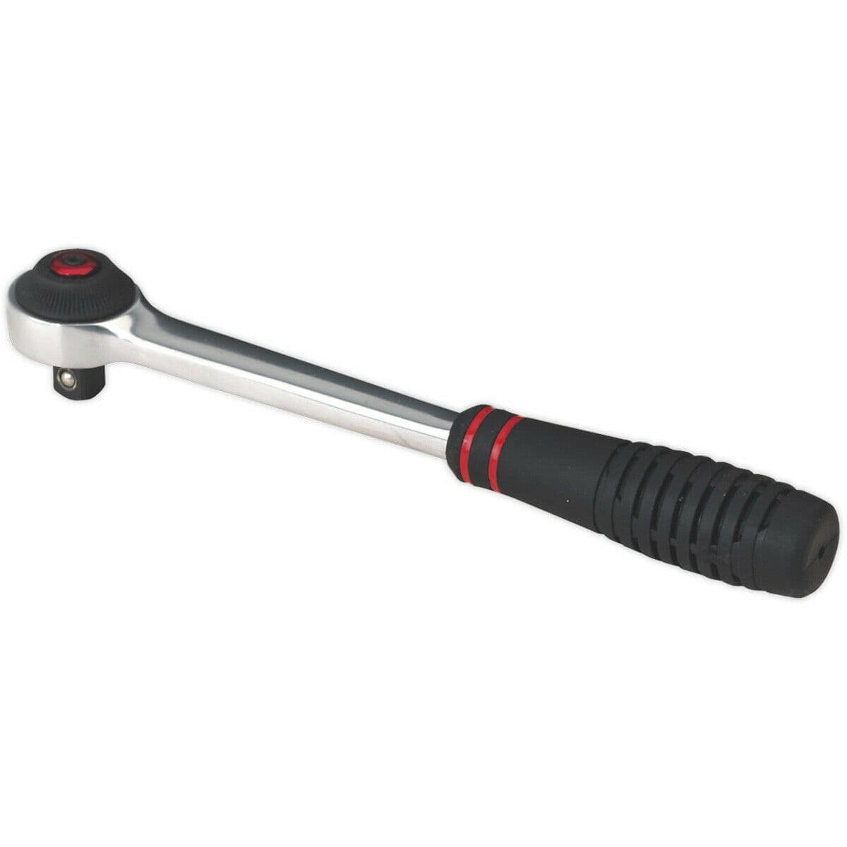 72 Tooth Ratchet Wrench 3 8 Inch Sq Drive Rubber Grip Handled Steel Wrench