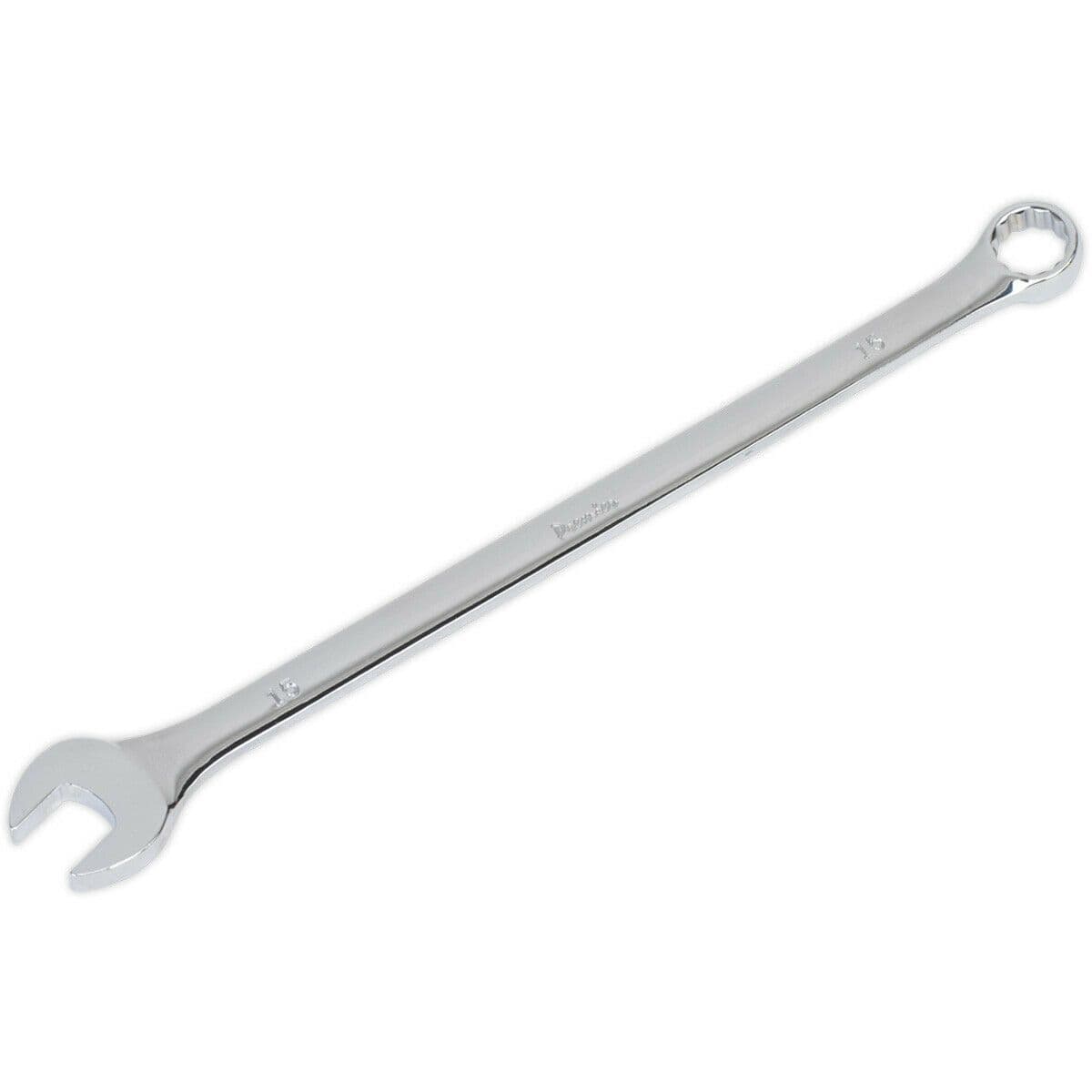 15mm x 279mm Extra Long Combination Spanner -  Chrome Vanadium Steel Nut Wrench