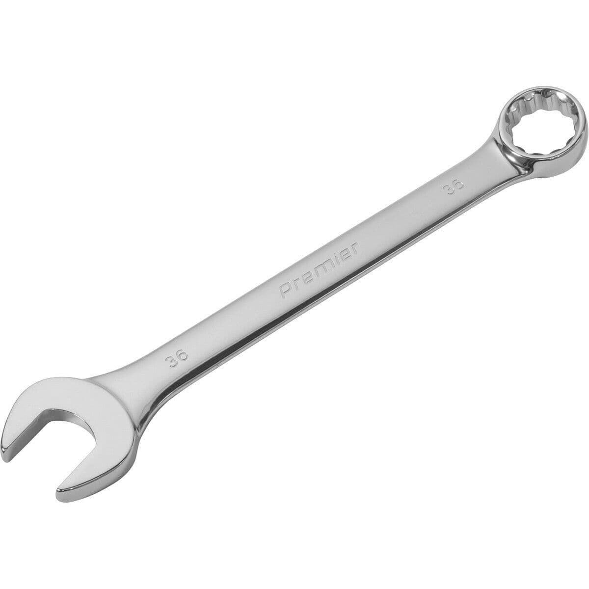 36mm EXTRA LARGE Combination Spanner Open Ended & 12 Point Metric Ring Wrench