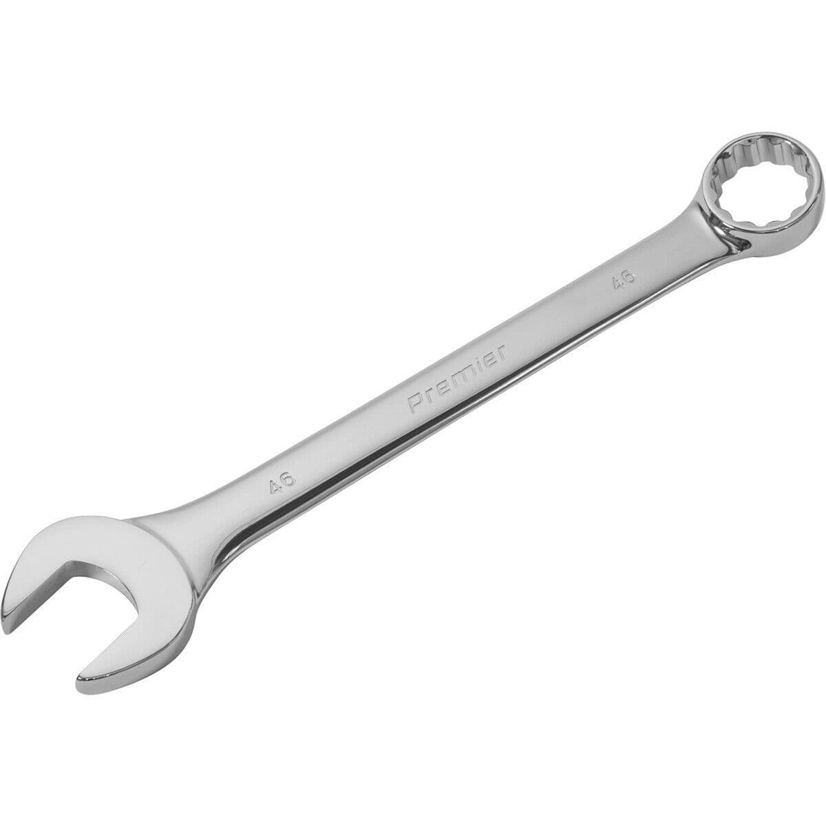 46mm EXTRA LARGE Combination Spanner Open Ended & 12 Point Metric Ring Wrench