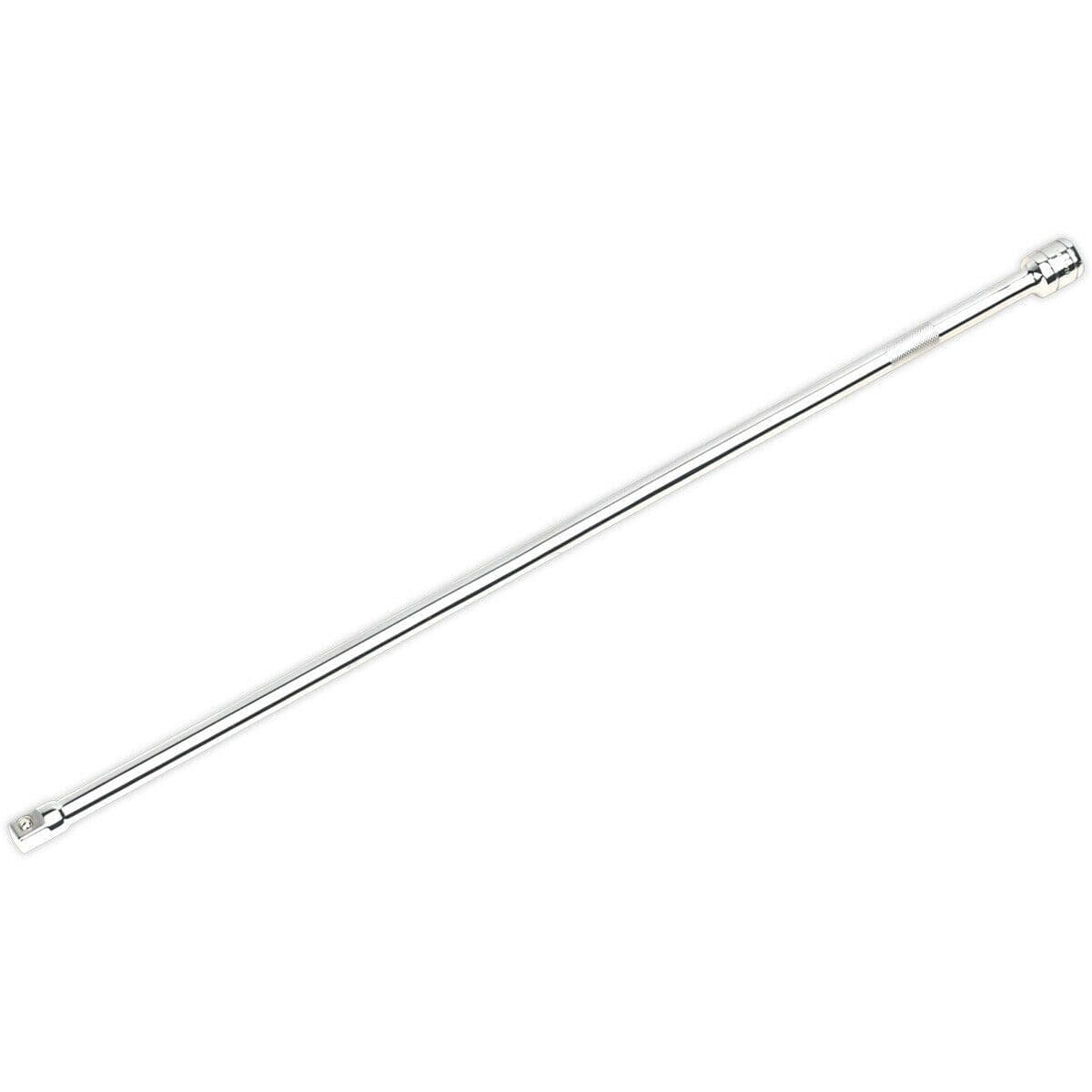 600mm Long Knurled Extension Bar 1 2" Sq Drive Spring Ball Socket Retainer