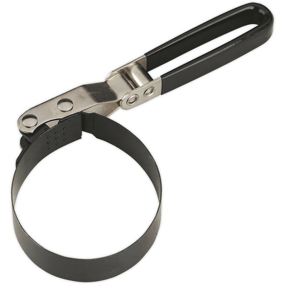 Oil Filter Band Wrench 89 98mm Capacity PVC Dipped Handle Swivel Action