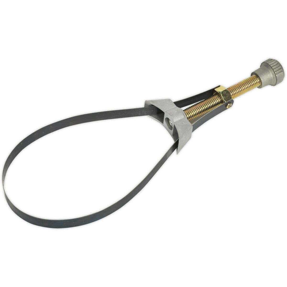 Oil Filter Band Wrench - Heavy Duty Cast Body - 105mm to 155mm - Control Knob
