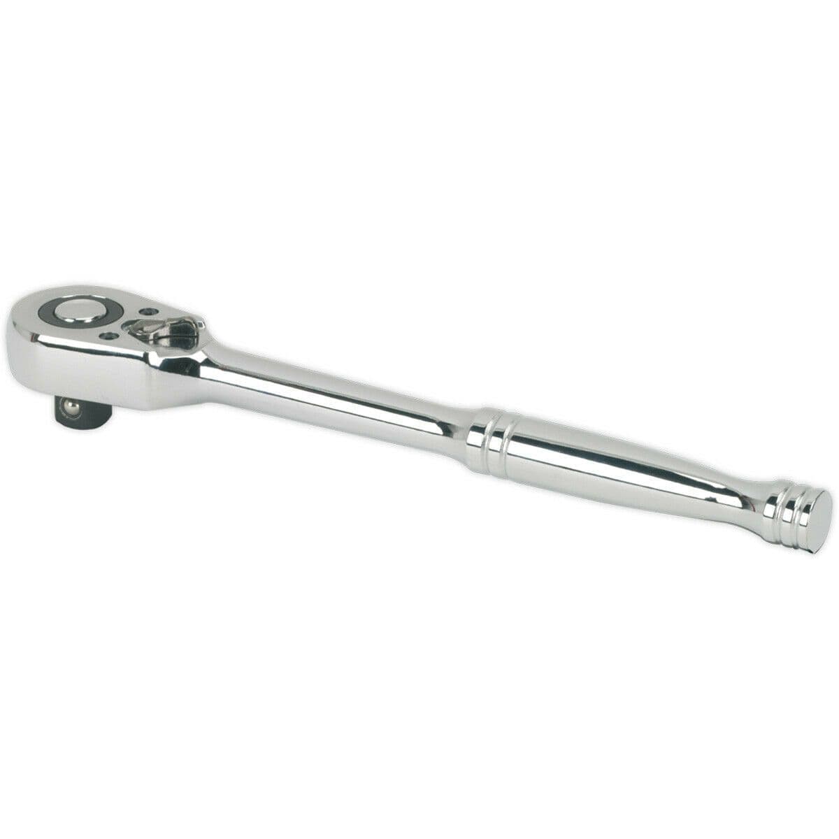 48-Tooth Pear-Head Ratchet Wrench - 1/2 Inch Sq Drive - Flip Reverse Mechanism
