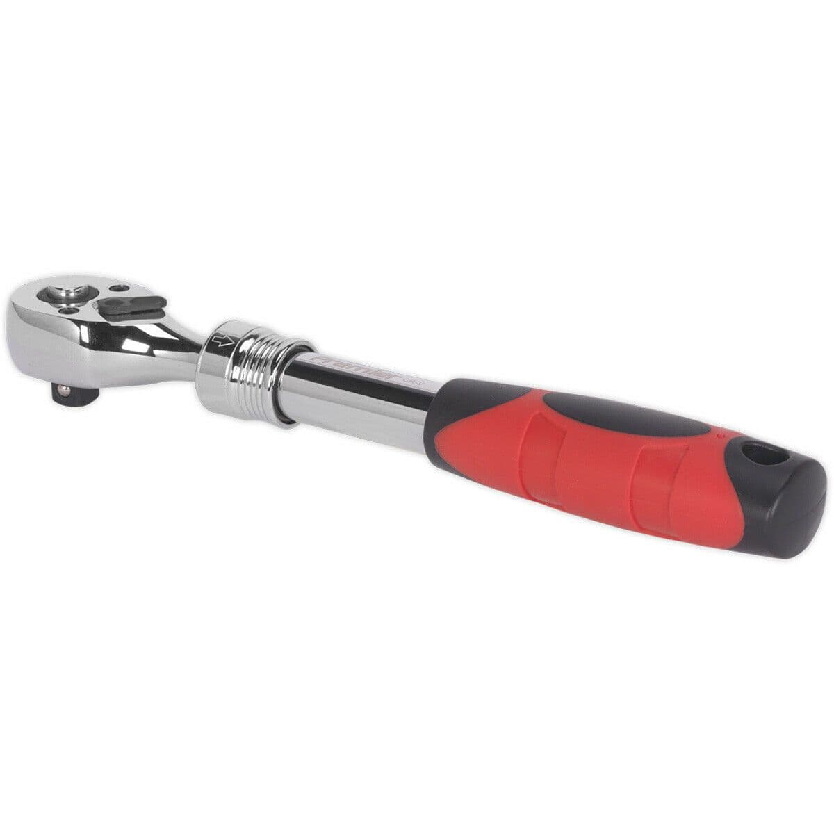 Extendable Flip Reverse Ratchet Wrench 3 8 Inch Sq Drive Pear Head Design