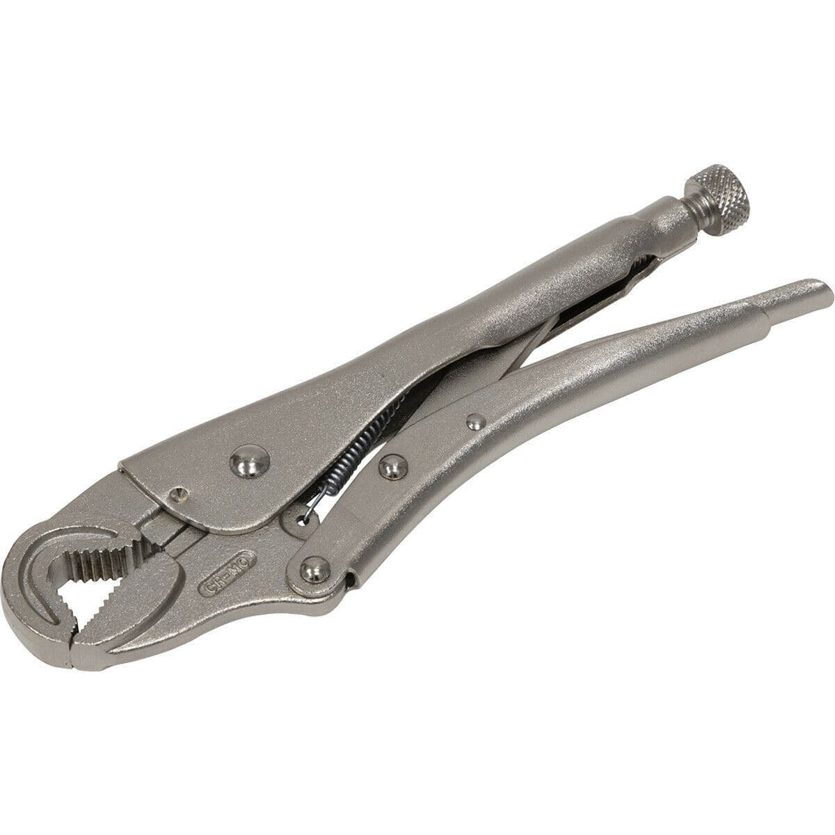 235mm Round Jaw Locking Pliers 35mm Jaw Capacity Chrome Molybdenum