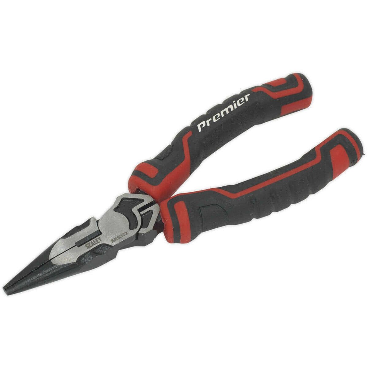 160mm Long Nose Pliers High Leverage Serrated Jaws Corrosion Resistant
