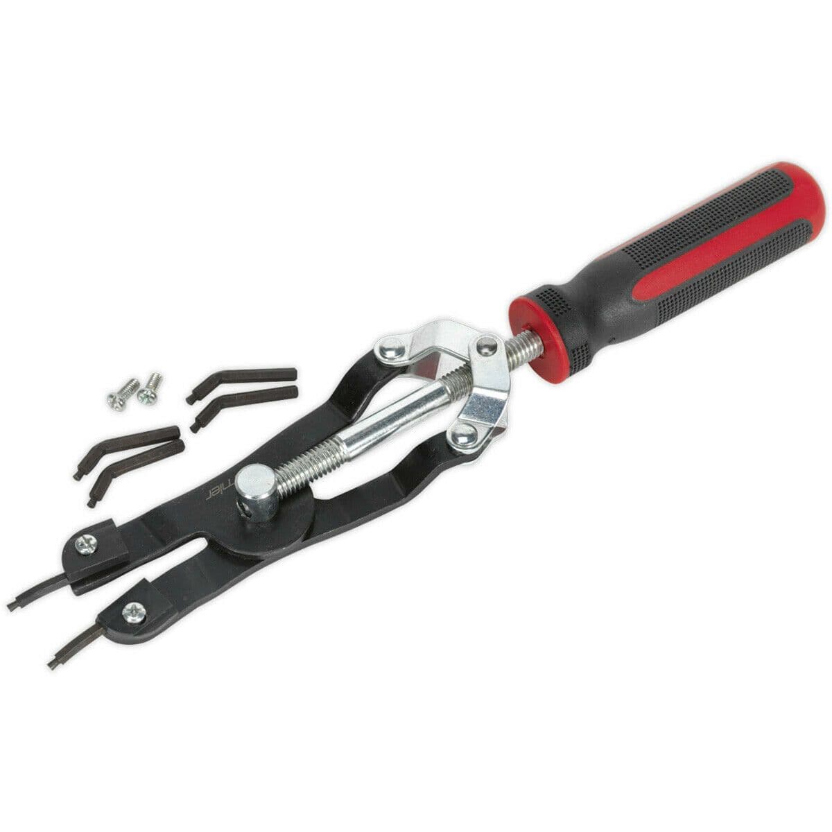Heavy Duty Internal External Circlip Pliers Interchangeable Tips Screw Action