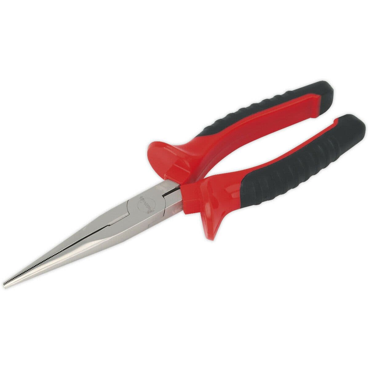 215mm Long Nose Pliers Serrated Jaws Drop Forged Steel Hardened Cutters