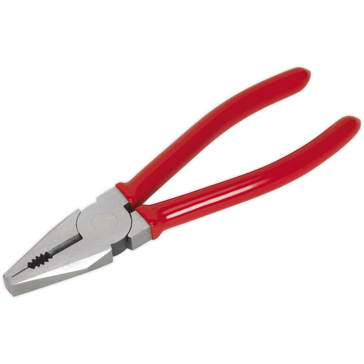 175mm Combination Pliers Drop Forged Steel 30mm Jaw Capacity Serrated Jaws
