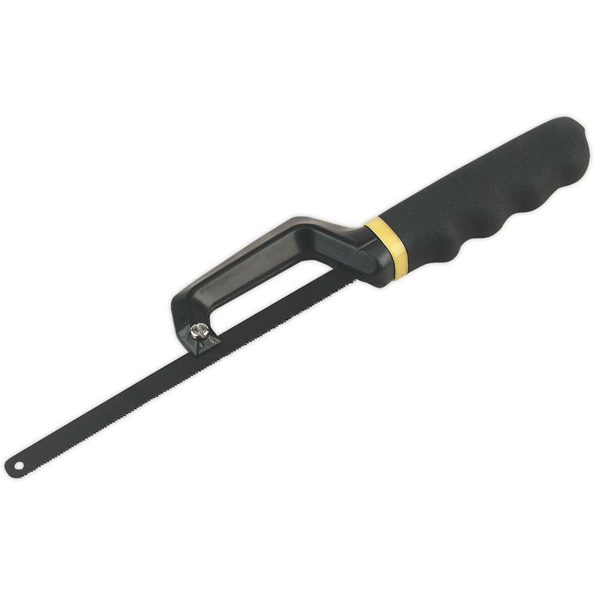 Mini Hacksaw Bi Metal Blade Comfort Foam Dipped Handle Lightweight Saw