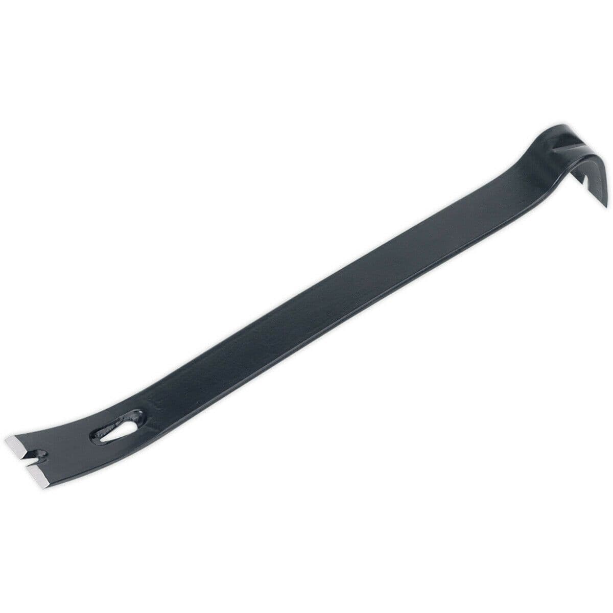 450mm Double Ended Flat Pry Bar Drop Forged Carbon Steel Offset Claws