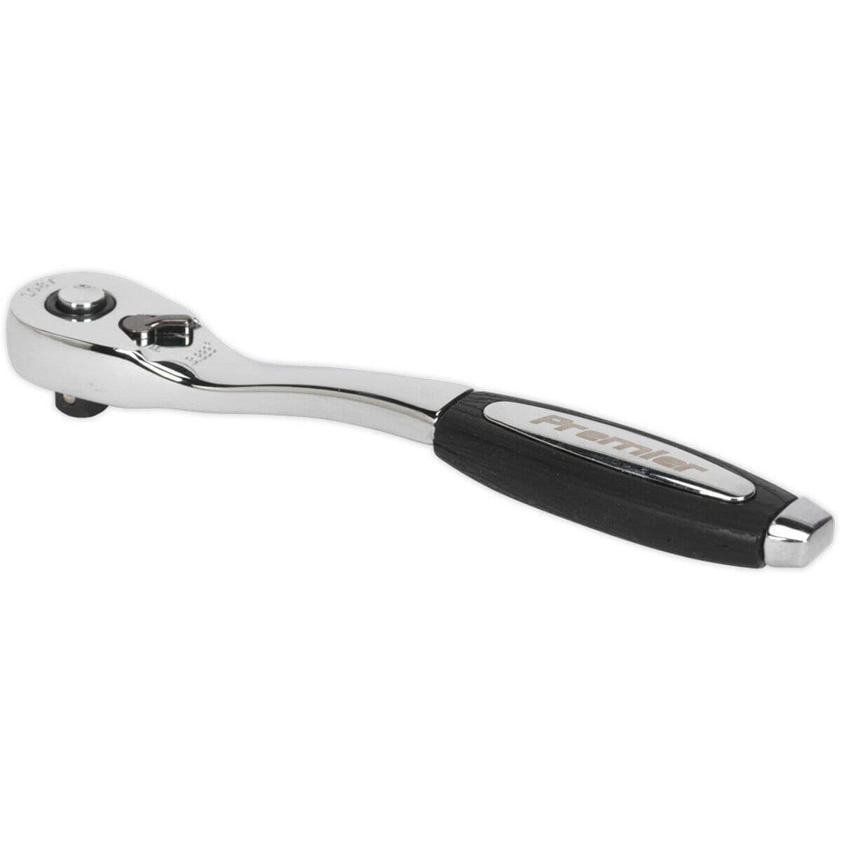 Offset Pear Head Ratchet Wrench 1 4" Sq Drive Flip Reverse 108 Tooth
