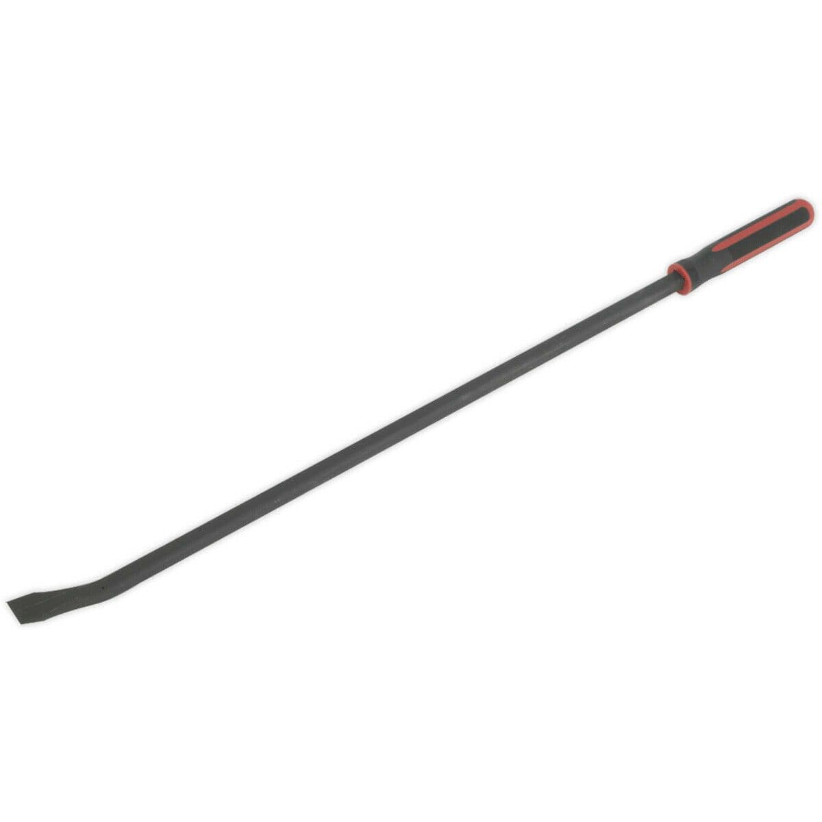 1220mm Heavy Duty 45° Pry Bar Hammer Cap Chromoly Steel Shaft Soft Grip
