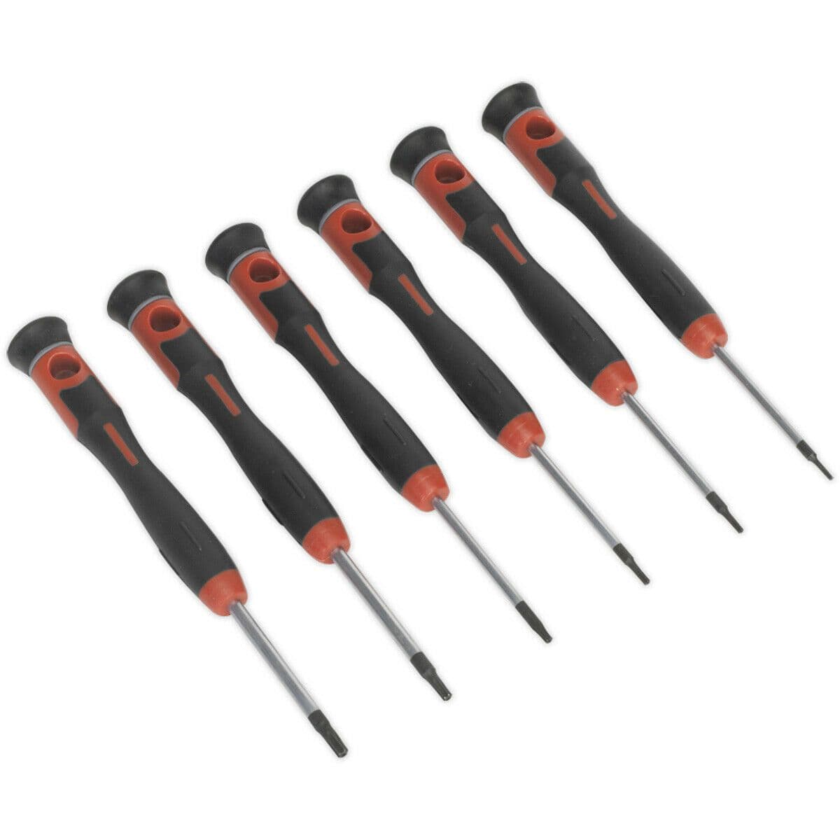6 PACK Precision Mini Screwdriver Set - Spinner Top TRX Star Magnetic Head