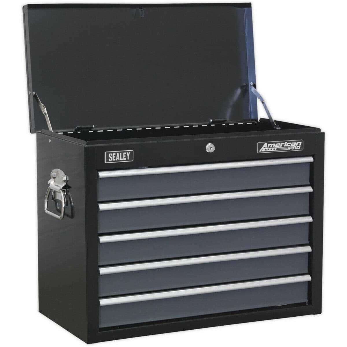 600 x 305 x 470mm 5 Drawer Topchest Tool Chest Lockable Storage Cabinet