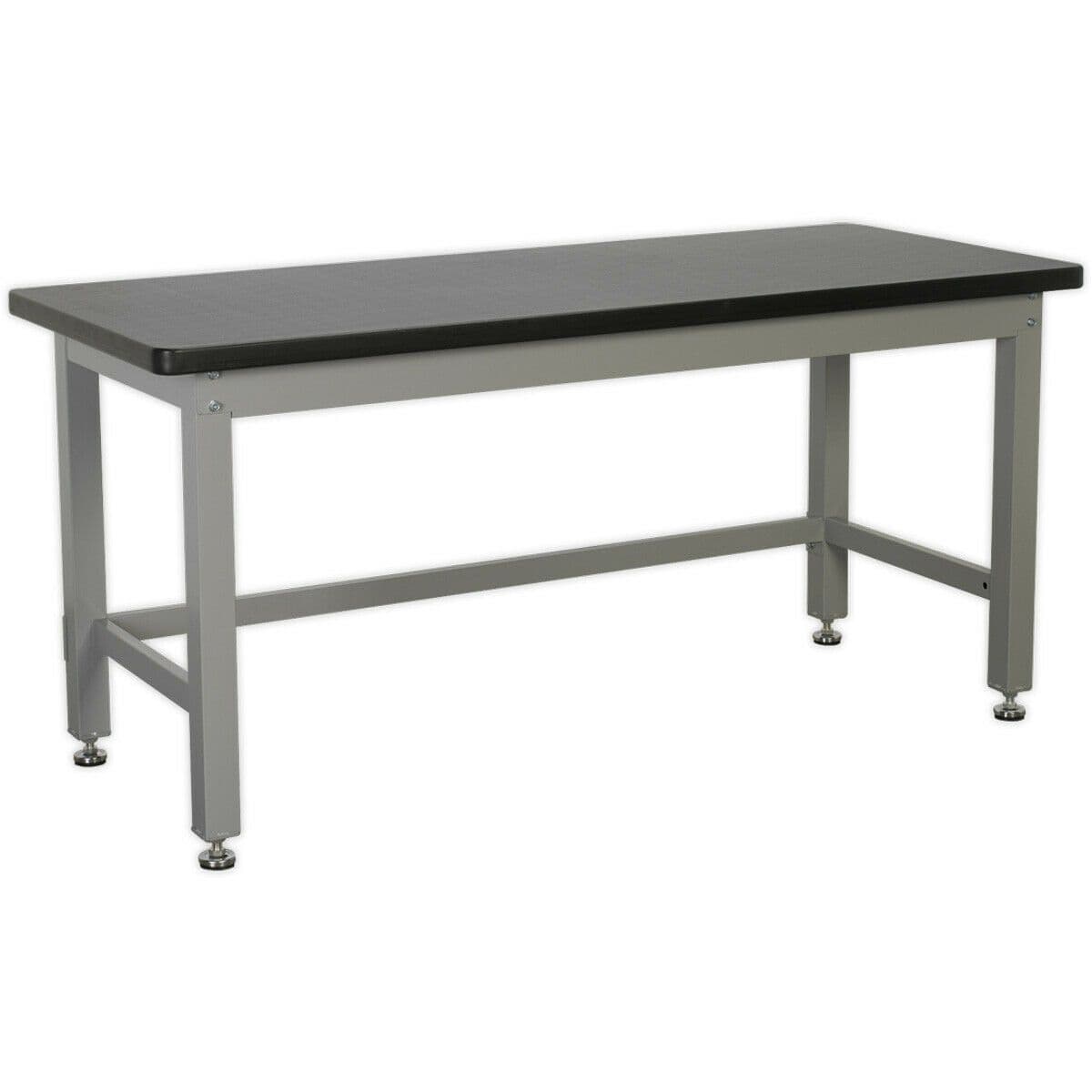 Steel Industrial Workbench 1800mm x 750mm Laminate Worktop Adjustable Feet