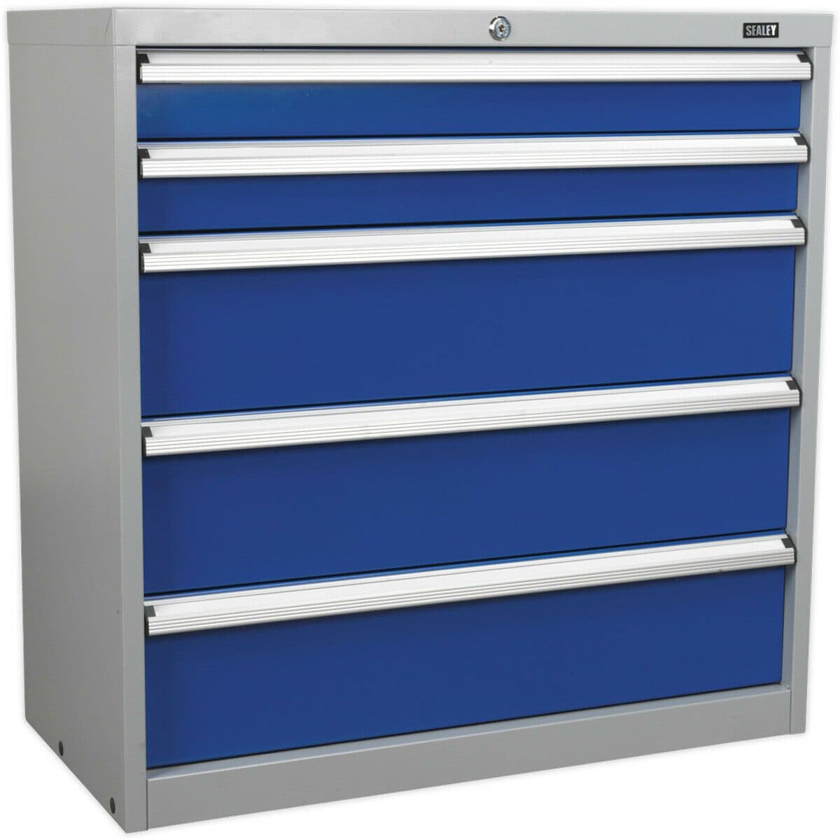 5 Drawer Industrial Cabinet 900 x 450 x 900mm Heavy Duty BB Drawer Slides