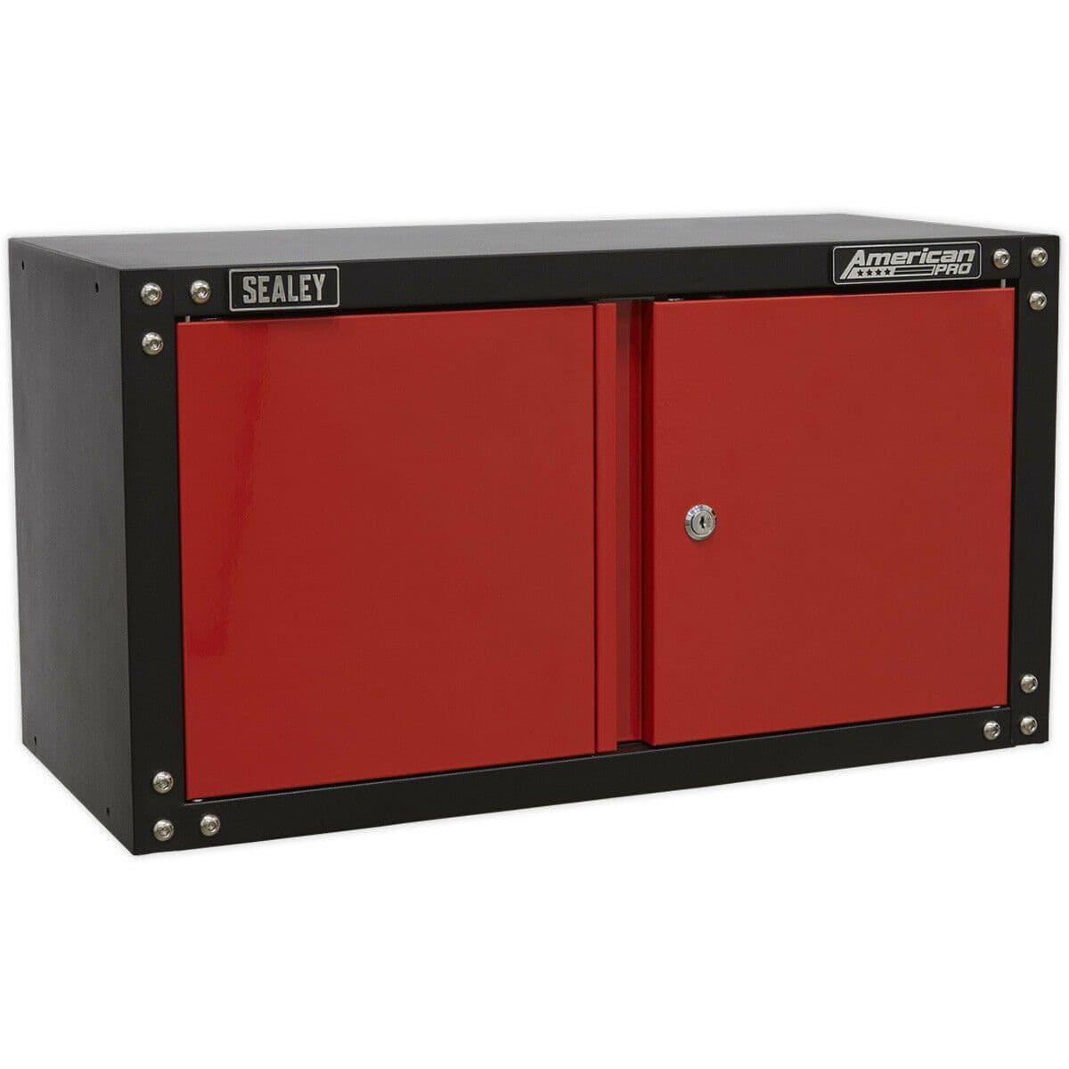 Modular 2 Door Wall Cabinet 665 x 305 x 360mm Locking Storage System