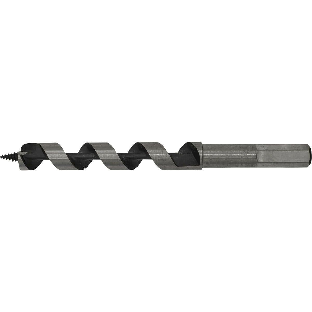14 x 155mm Hardened Auger Wood Drill Bit Hexagonal Shank Woodwork Timber
