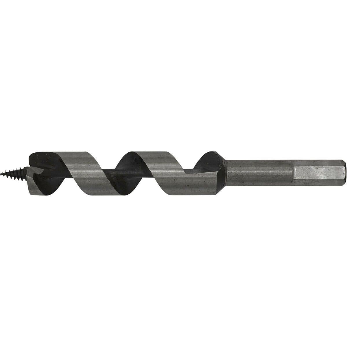 18 x 155mm Hardened Auger Wood Drill Bit Hexagonal Shank Woodwork Timber