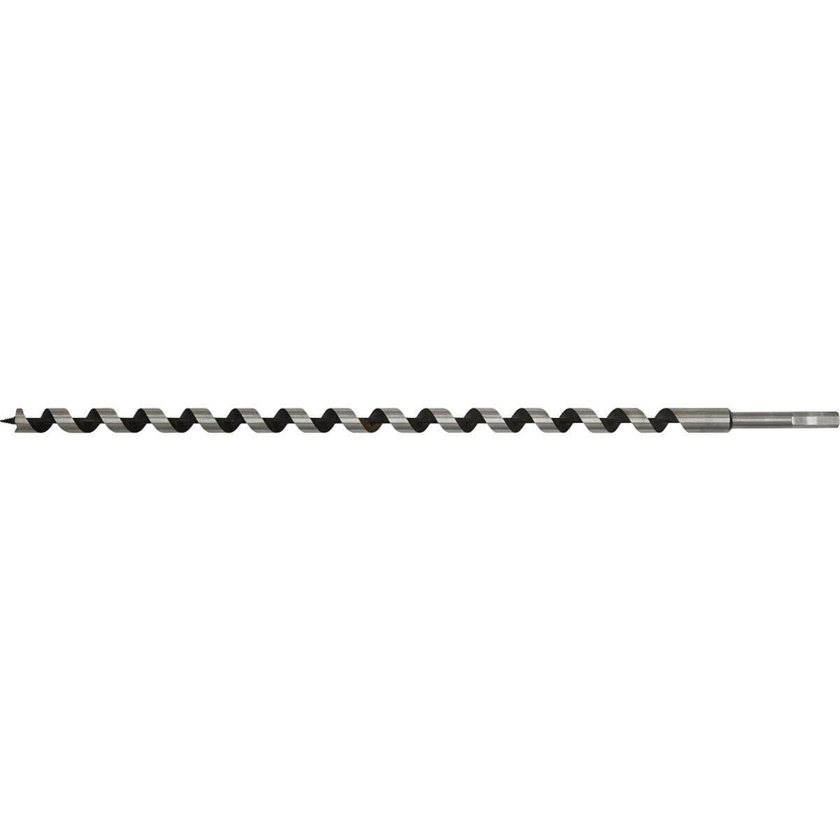 18 x 600mm Hardened Auger Wood Drill Bit Hexagonal Shank Woodwork Timber