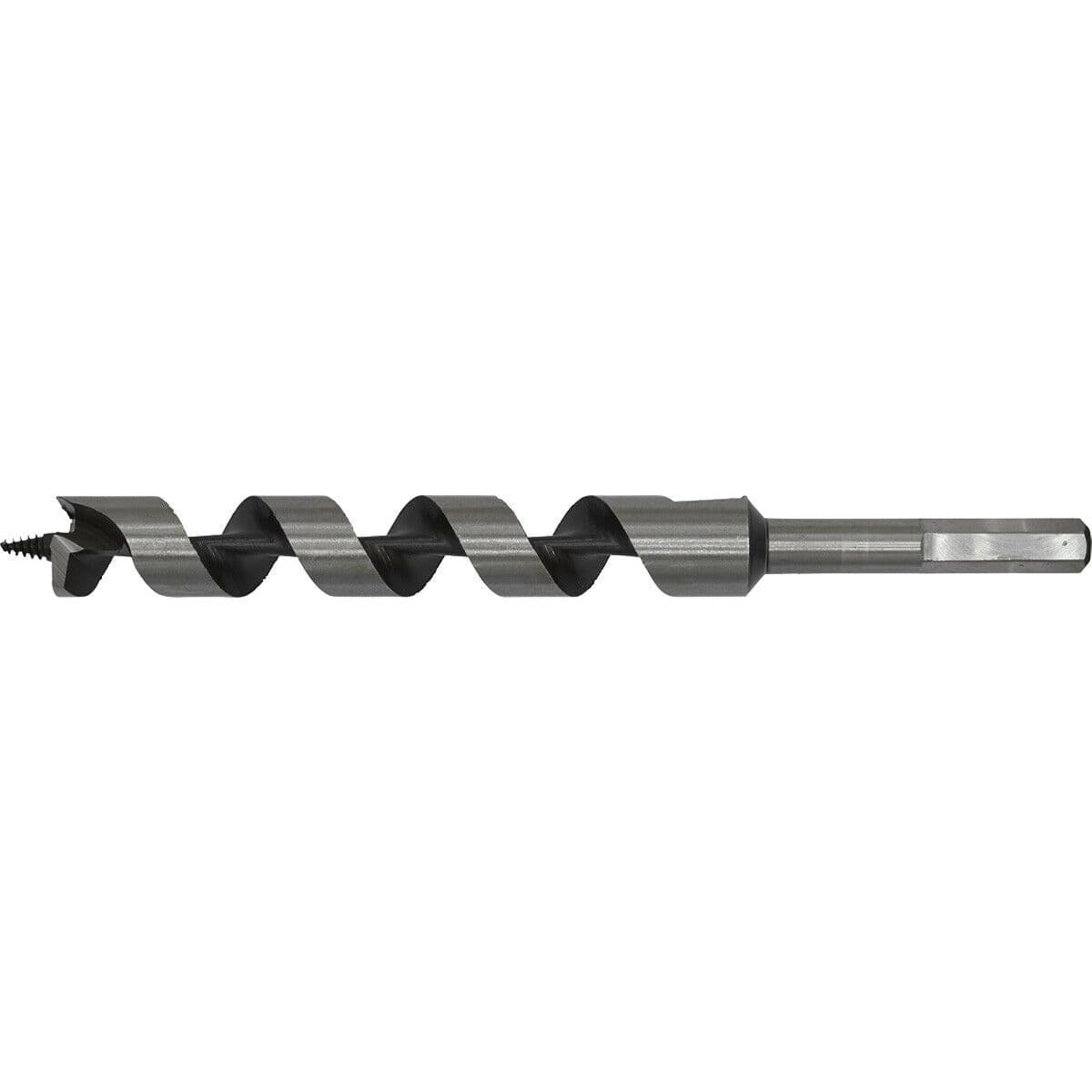 22 x 235mm Hardened Auger Wood Drill Bit Hexagonal Shank Woodwork Timber