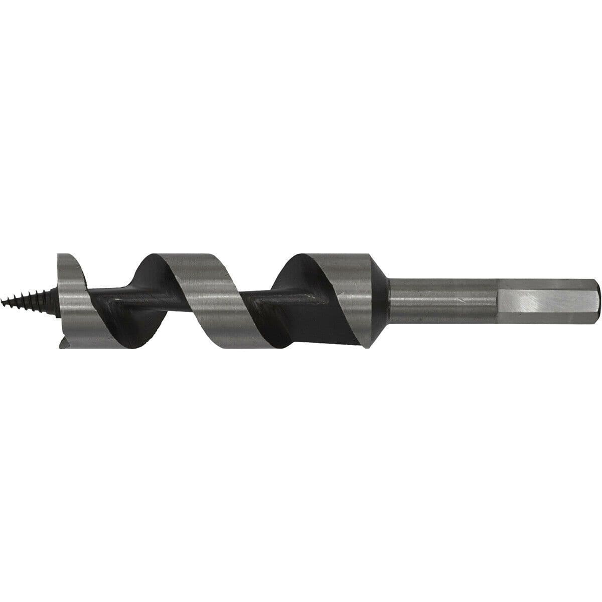 25 x 155mm Hardened Auger Wood Drill Bit Hexagonal Shank Woodwork Timber