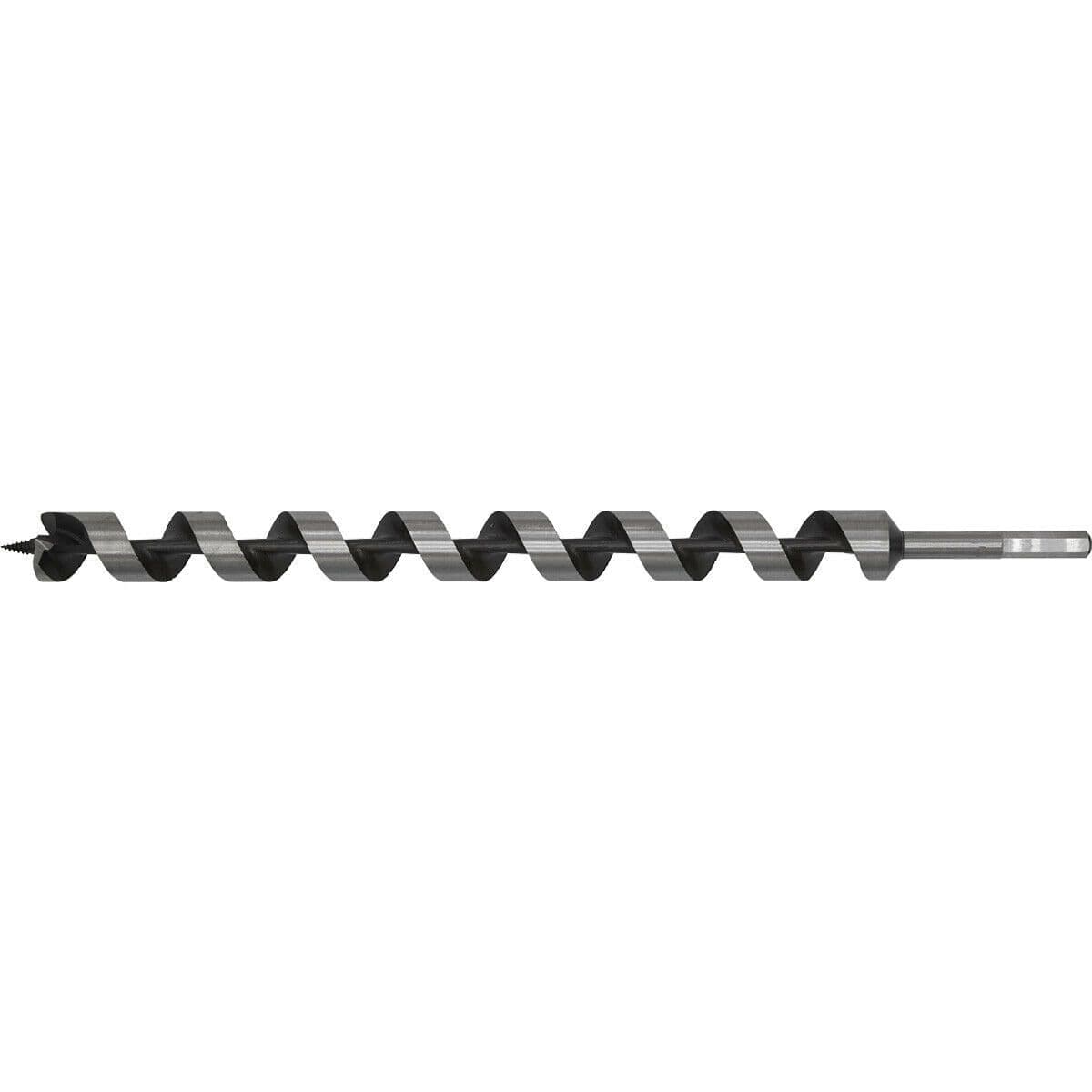 30 x 465mm Hardened Auger Wood Drill Bit Hexagonal Shank Woodwork Timber